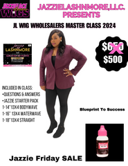 JAZZIE FRIDAY SALE PRICE -JL Wig Master Class